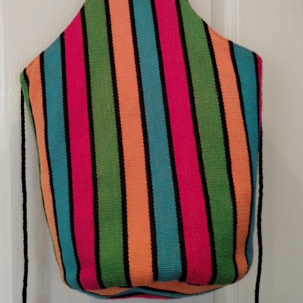 Multi Color Cloth Shoulder Bag by Artesanias Lumian - Picture 4 of 13